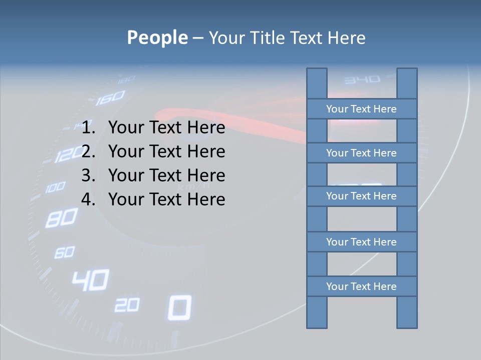 Dial Start Sport PowerPoint Template