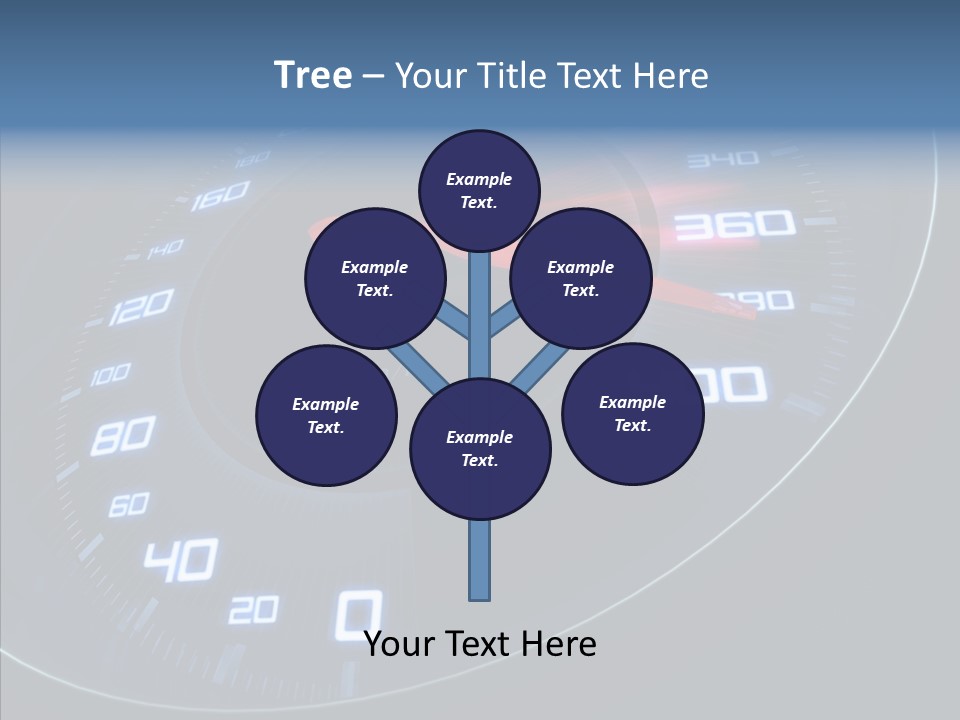 Dial Start Sport PowerPoint Template