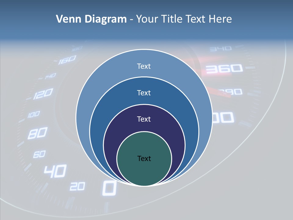 Dial Start Sport PowerPoint Template