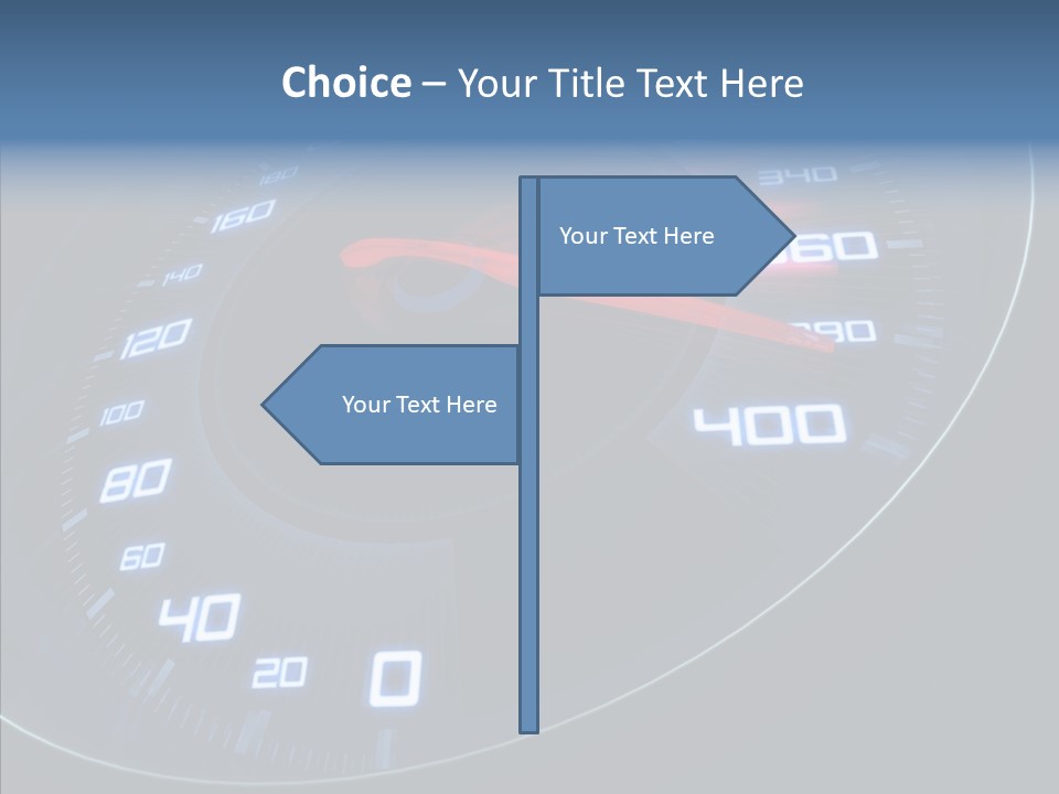 Dial Start Sport PowerPoint Template