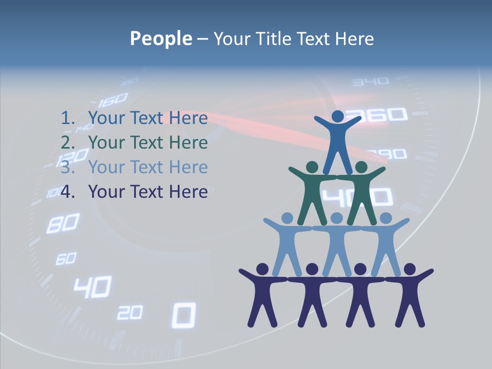 Dial Start Sport PowerPoint Template