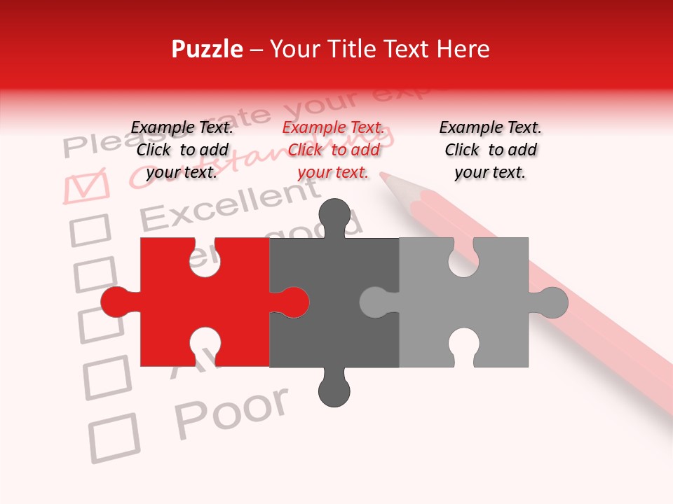 Form Evaluation Survey PowerPoint Template