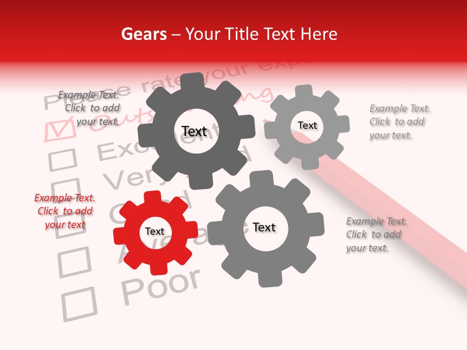 Form Evaluation Survey PowerPoint Template