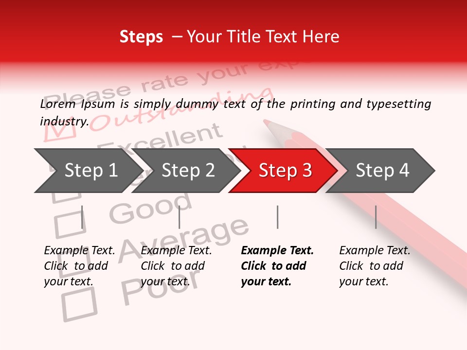 Form Evaluation Survey PowerPoint Template