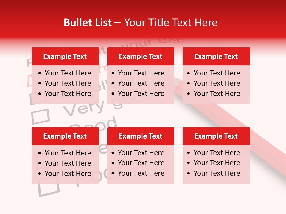 Form Evaluation Survey PowerPoint Template