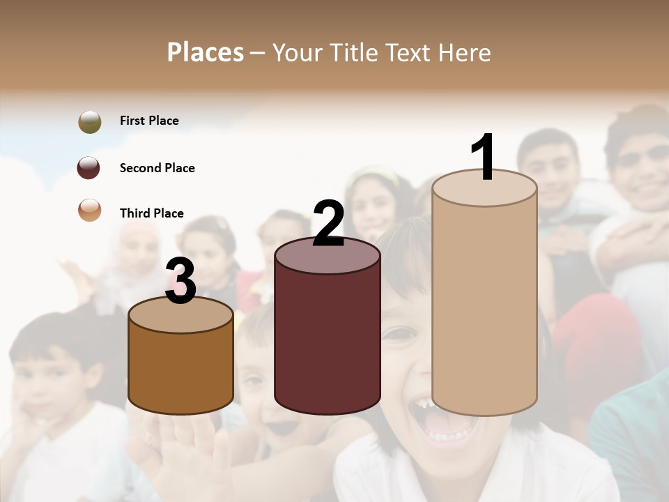 Youth Face Hispanic PowerPoint Template