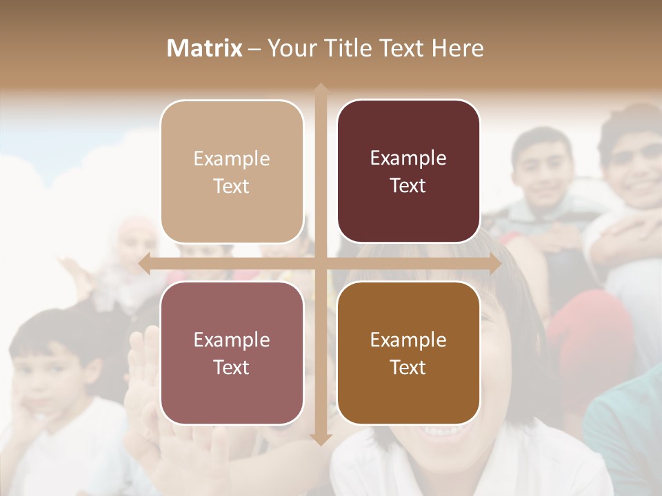 Youth Face Hispanic PowerPoint Template