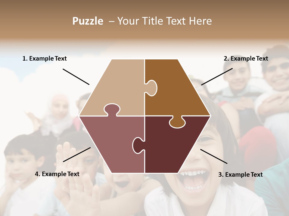 Youth Face Hispanic PowerPoint Template