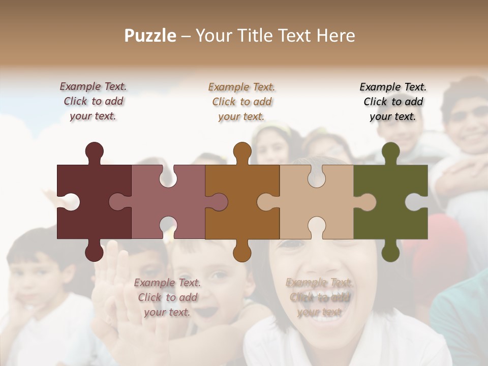 Youth Face Hispanic PowerPoint Template