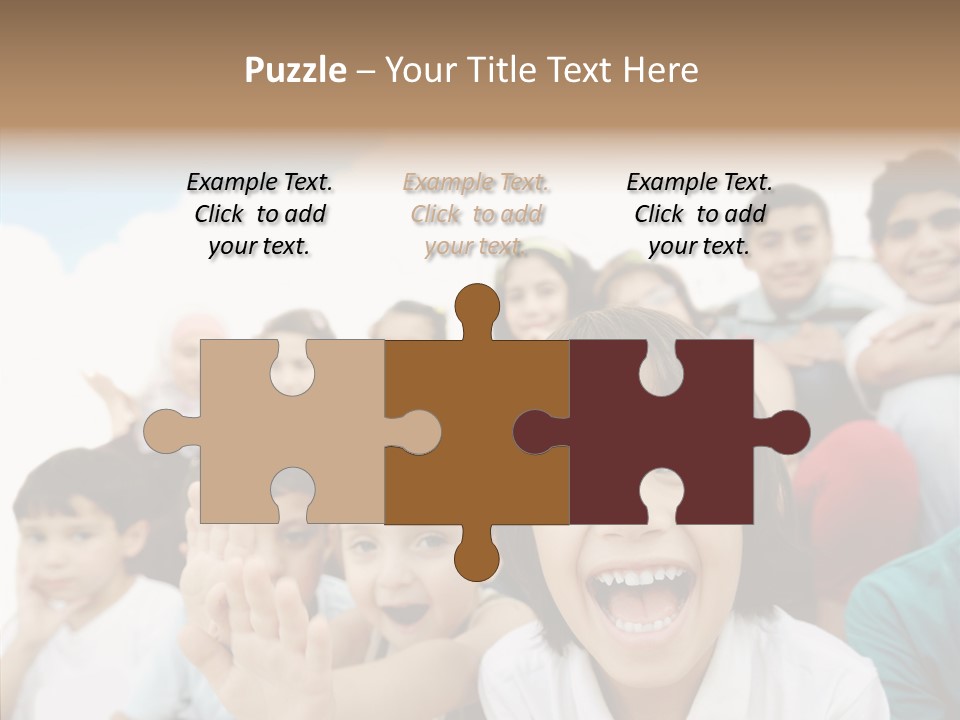 Youth Face Hispanic PowerPoint Template