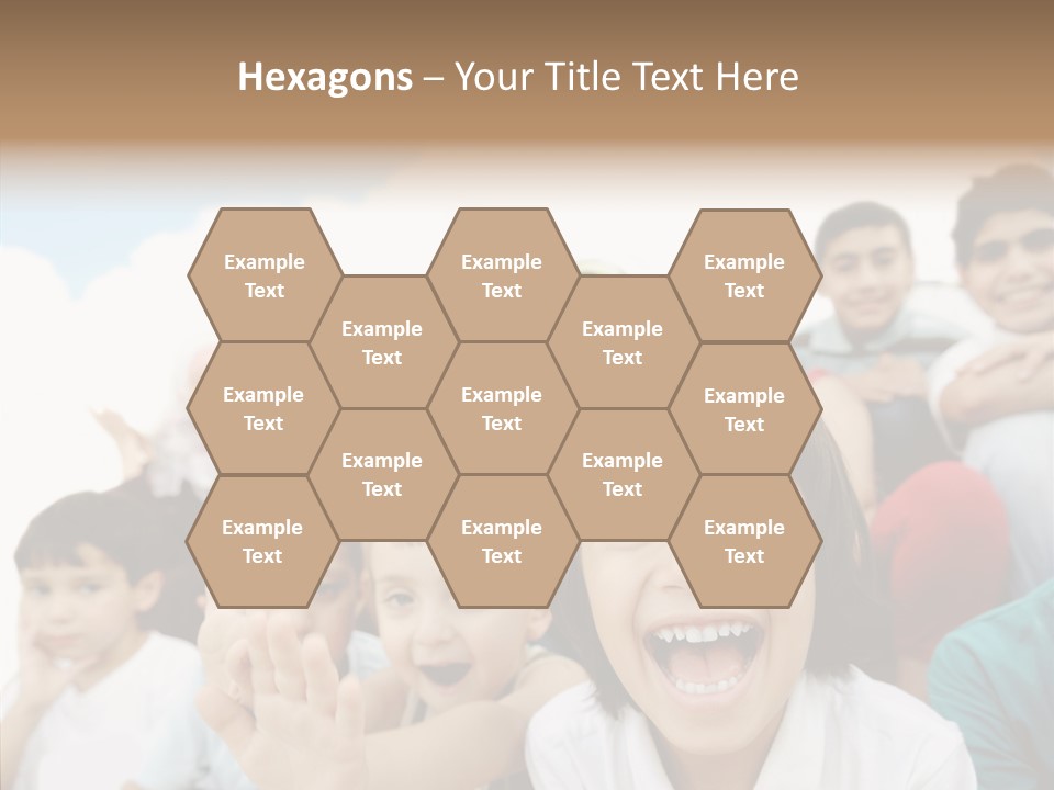 Youth Face Hispanic PowerPoint Template