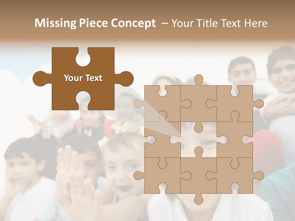 Youth Face Hispanic PowerPoint Template