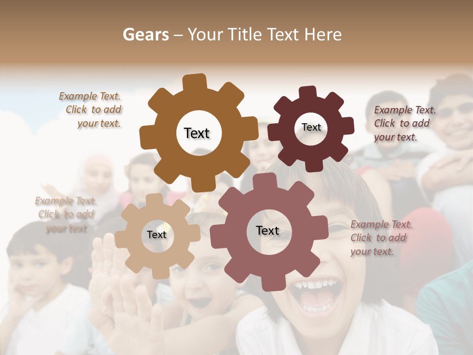 Youth Face Hispanic PowerPoint Template