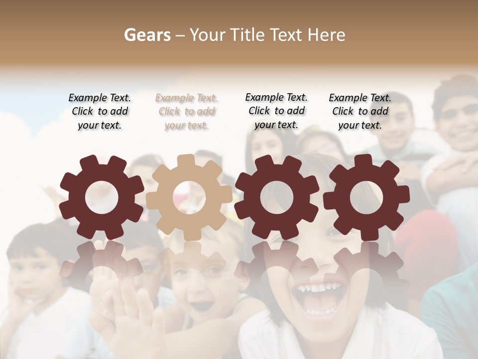 Youth Face Hispanic PowerPoint Template