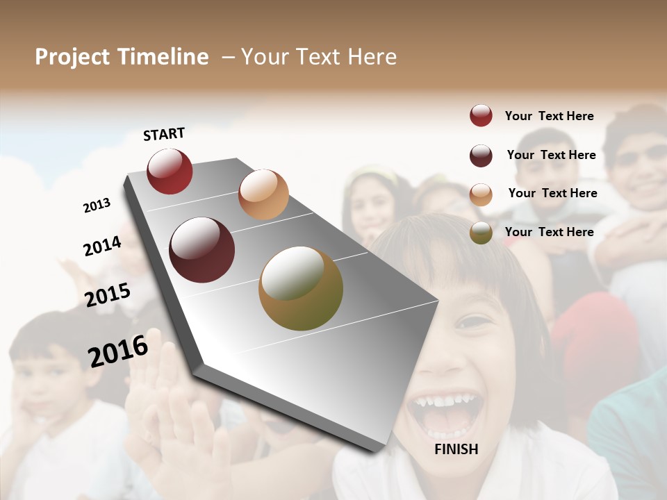 Youth Face Hispanic PowerPoint Template