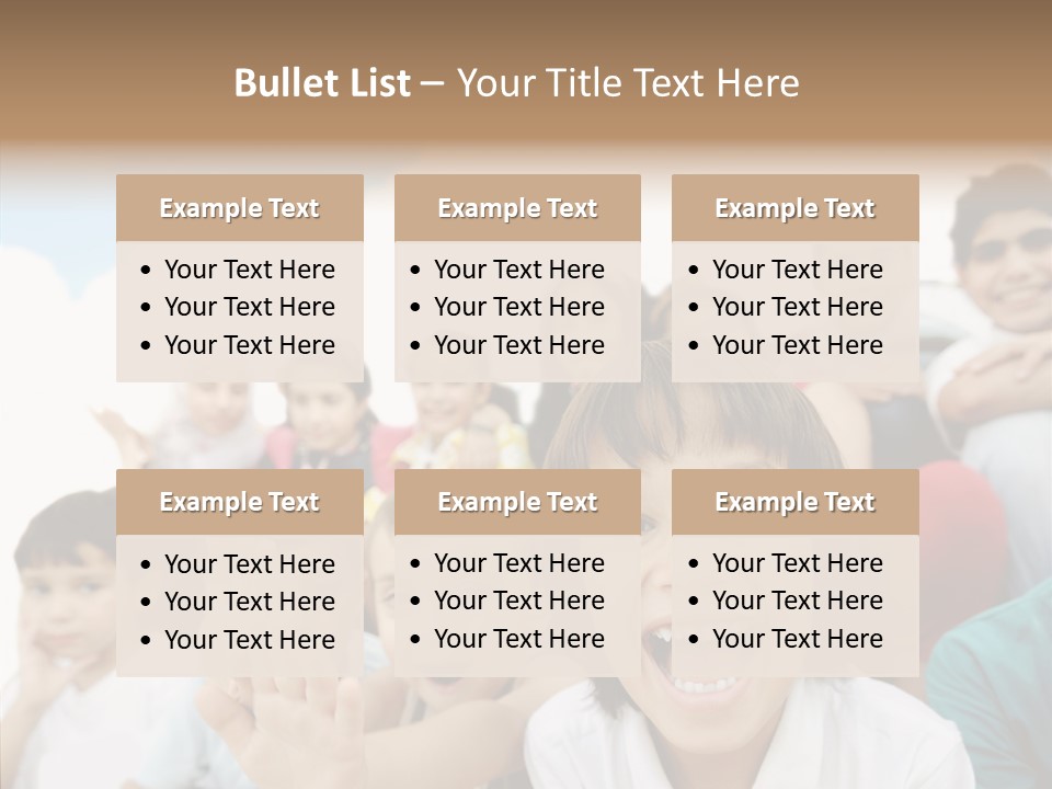 Youth Face Hispanic PowerPoint Template