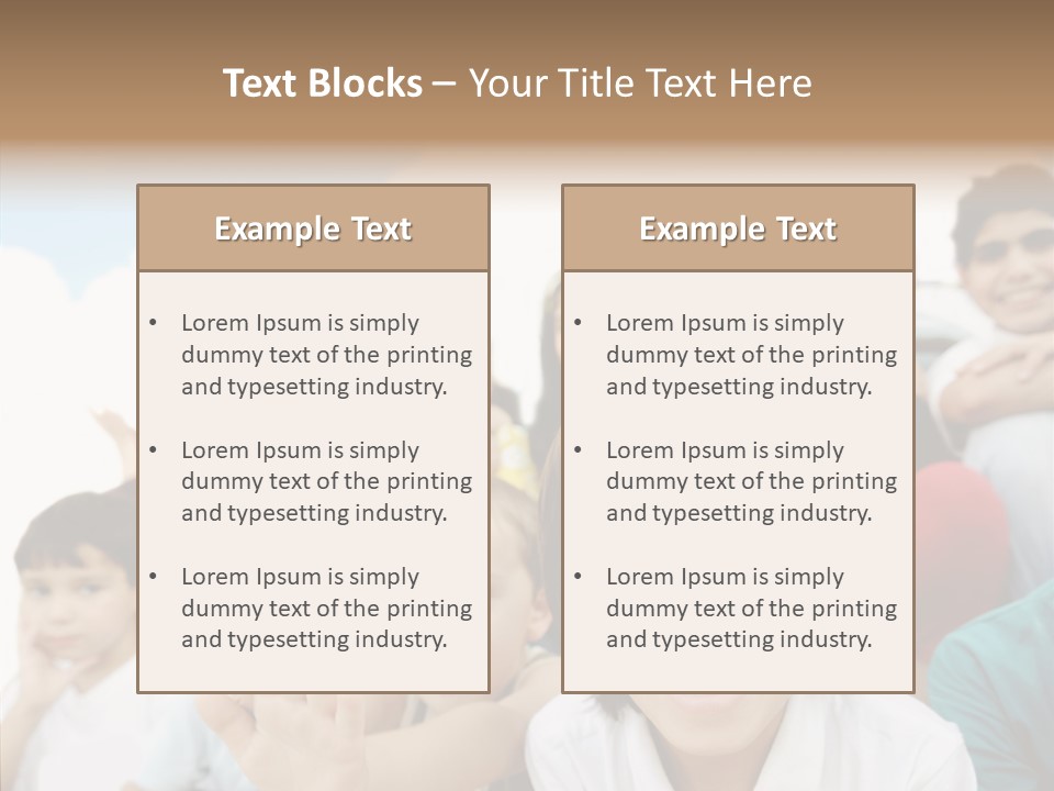 Youth Face Hispanic PowerPoint Template