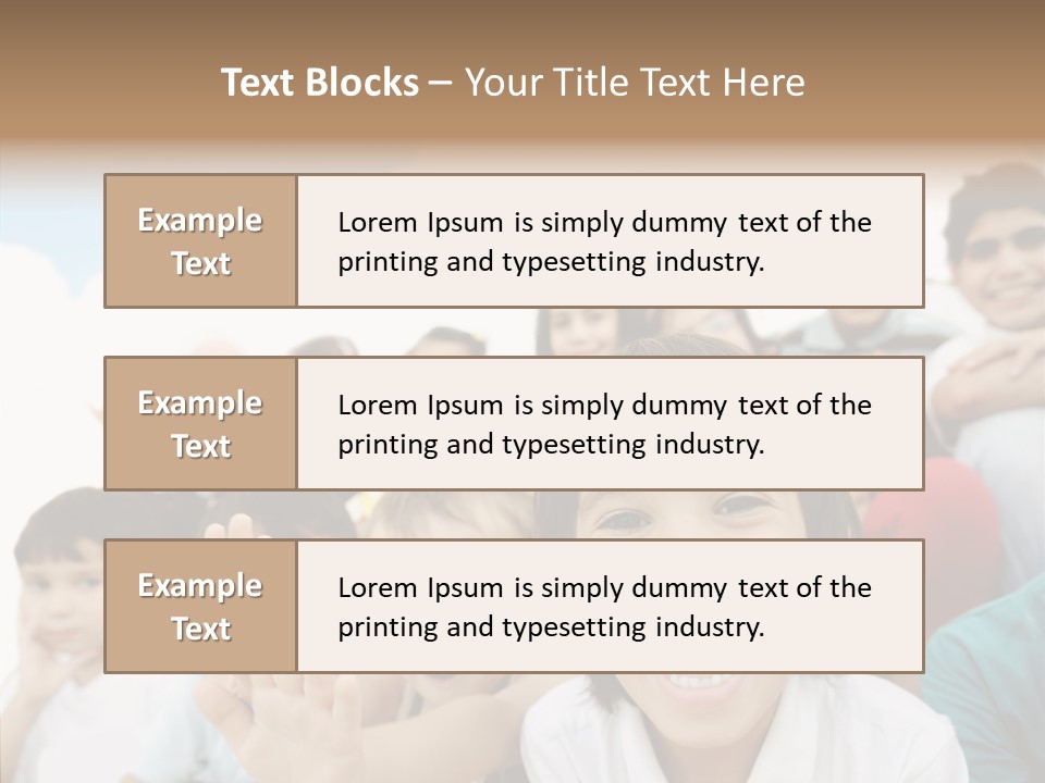 Youth Face Hispanic PowerPoint Template