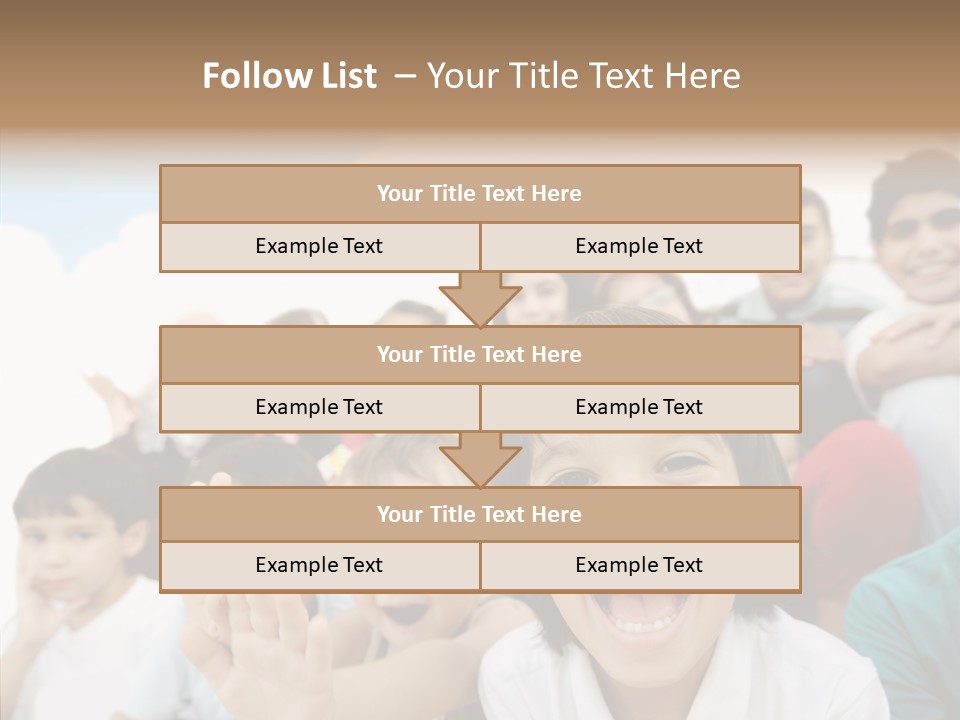 Youth Face Hispanic PowerPoint Template