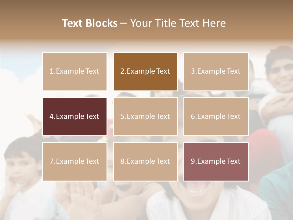 Youth Face Hispanic PowerPoint Template