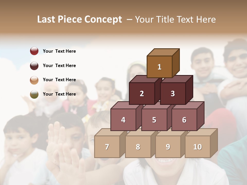 Youth Face Hispanic PowerPoint Template