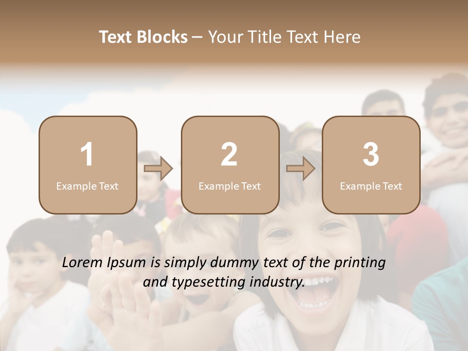 Youth Face Hispanic PowerPoint Template