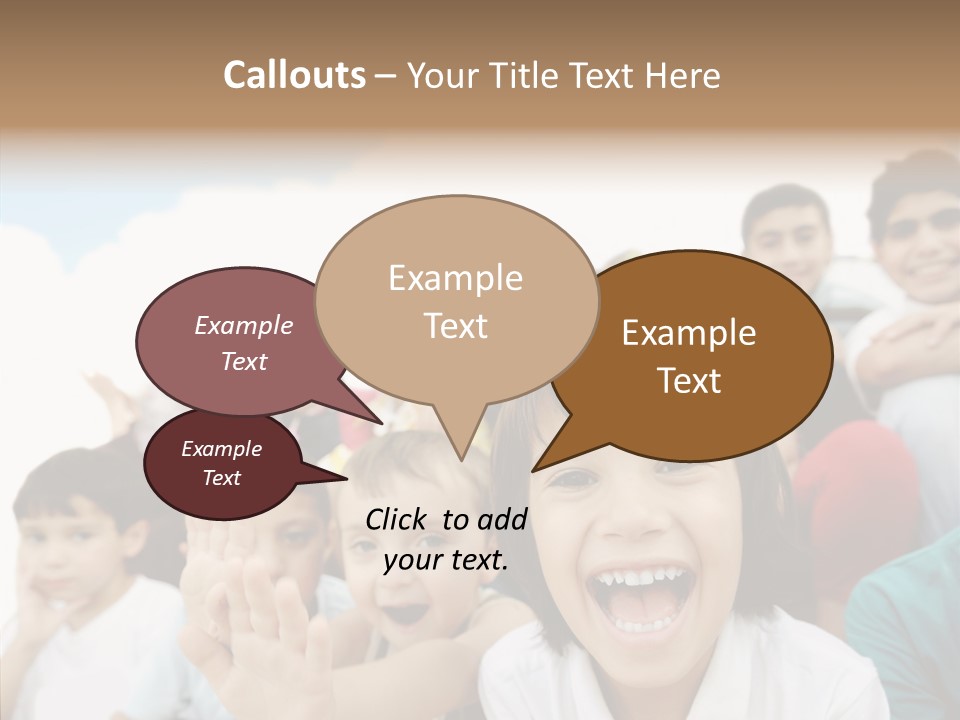 Youth Face Hispanic PowerPoint Template