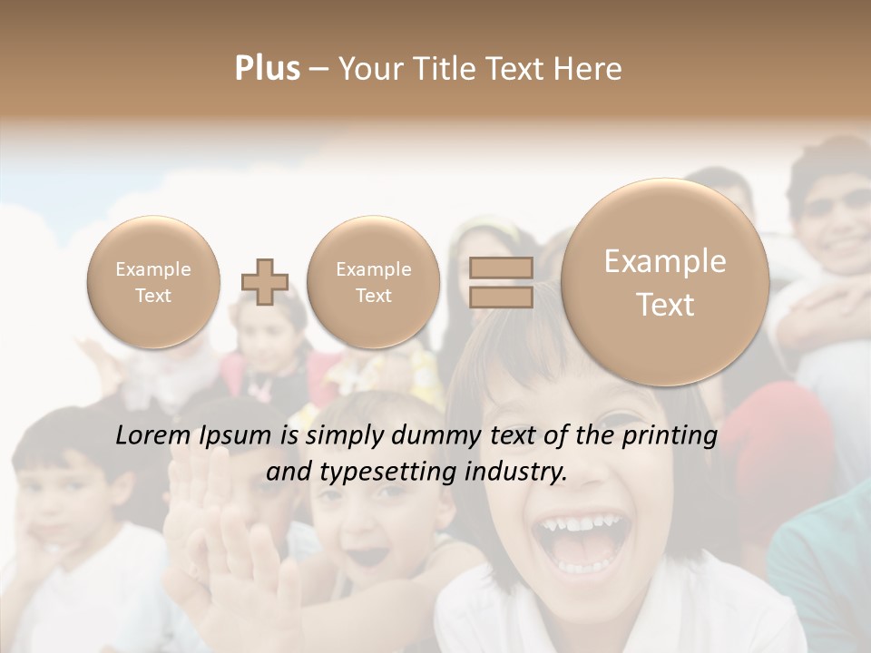 Youth Face Hispanic PowerPoint Template