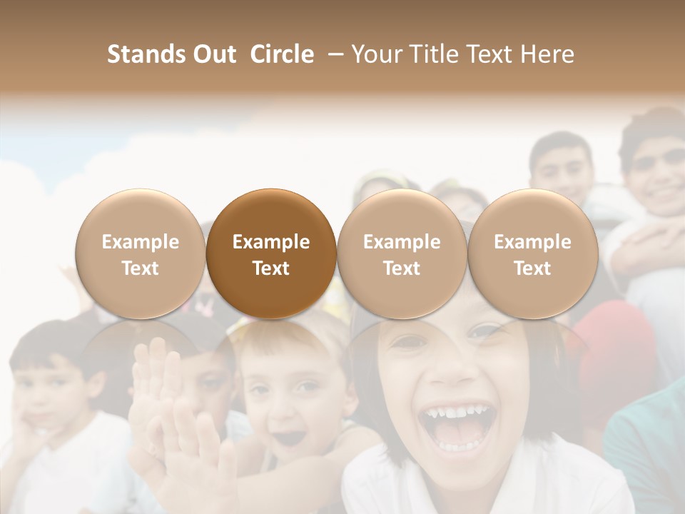 Youth Face Hispanic PowerPoint Template