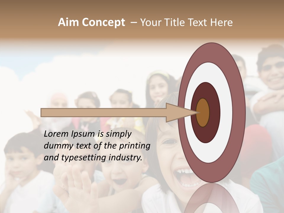 Youth Face Hispanic PowerPoint Template