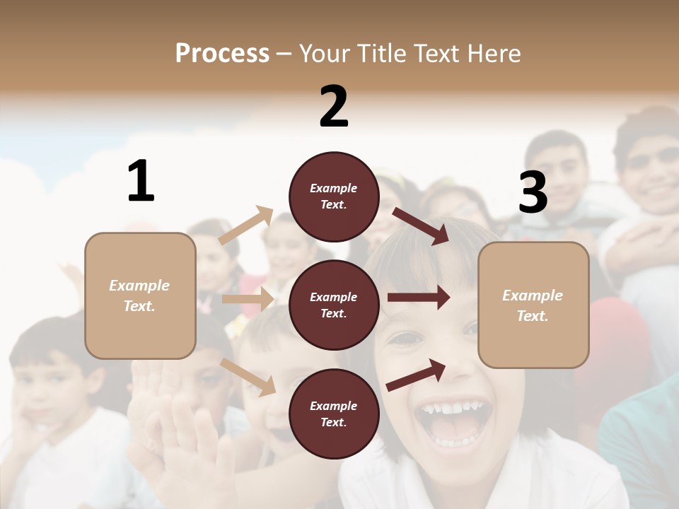 Youth Face Hispanic PowerPoint Template