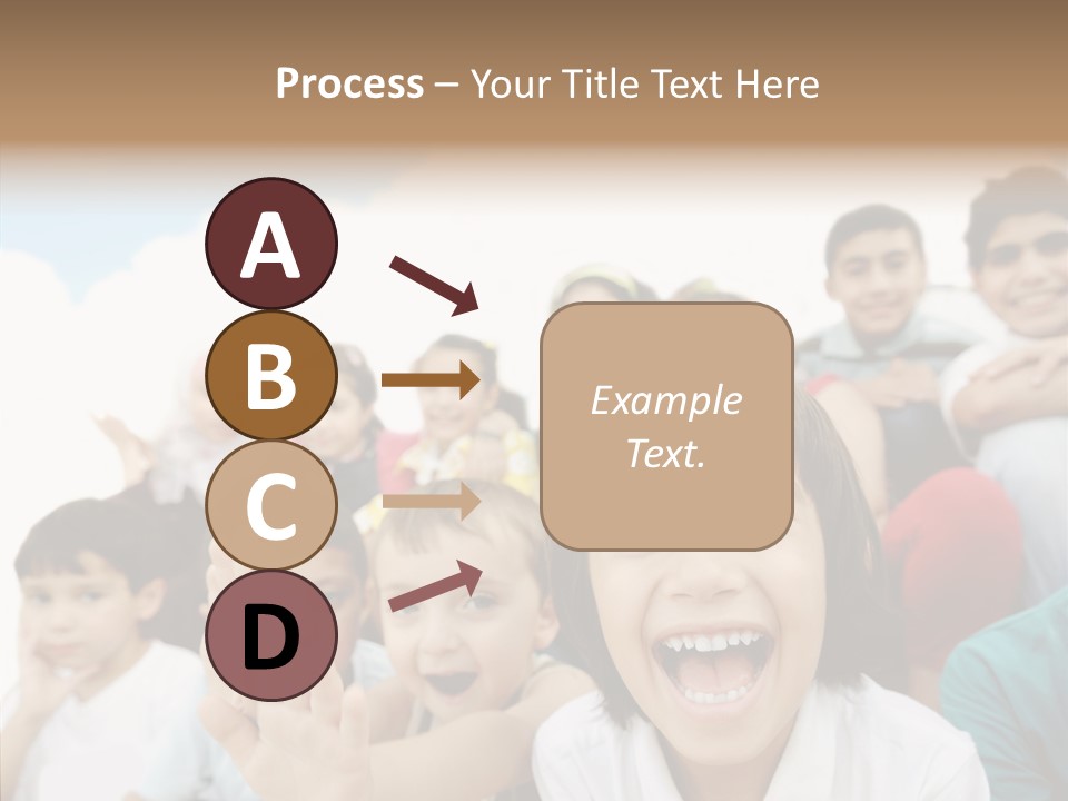 Youth Face Hispanic PowerPoint Template