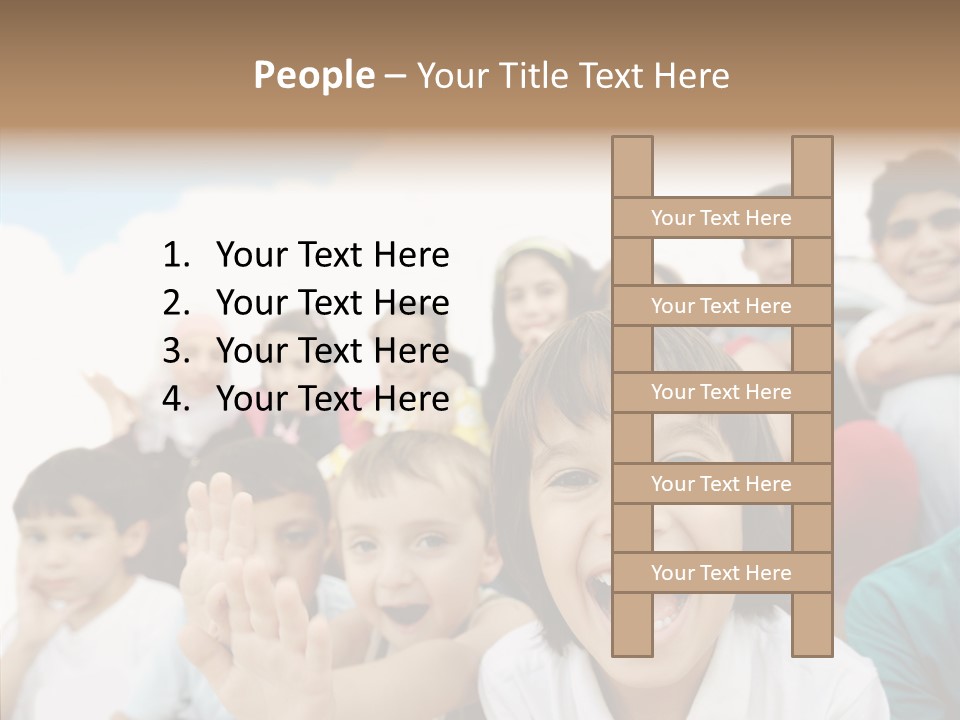 Youth Face Hispanic PowerPoint Template