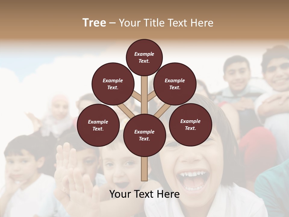 Youth Face Hispanic PowerPoint Template