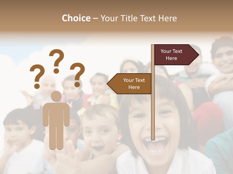 Youth Face Hispanic PowerPoint Template