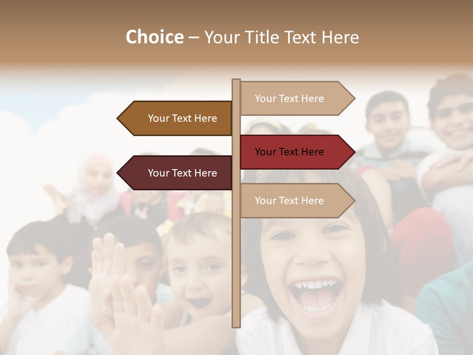 Youth Face Hispanic PowerPoint Template