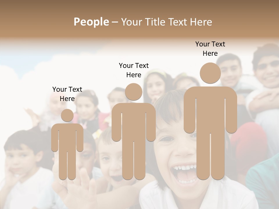 Youth Face Hispanic PowerPoint Template