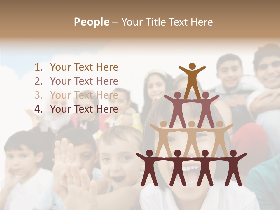 Youth Face Hispanic PowerPoint Template