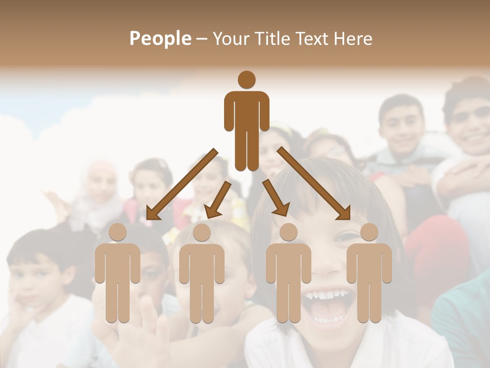 Youth Face Hispanic PowerPoint Template
