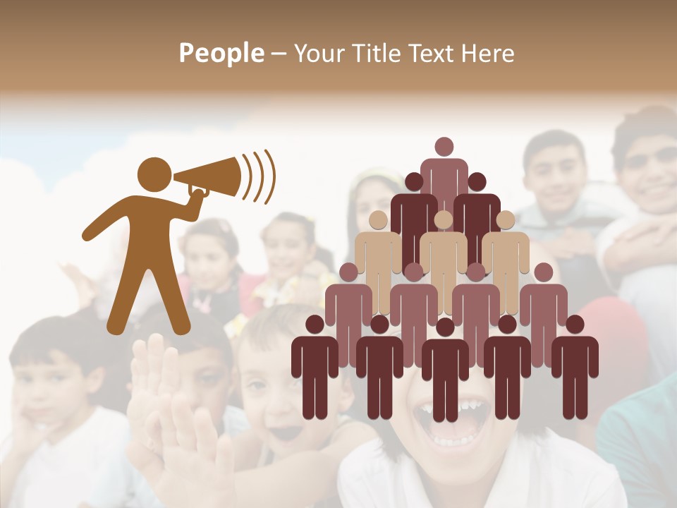 Youth Face Hispanic PowerPoint Template