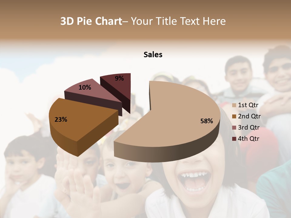 Youth Face Hispanic PowerPoint Template
