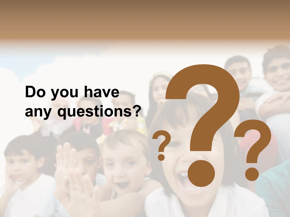 Youth Face Hispanic PowerPoint Template