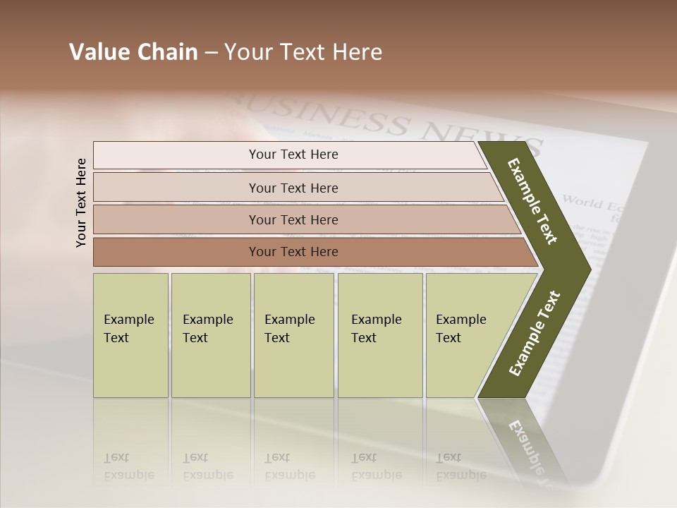 Touch Economic Crisis PowerPoint Template