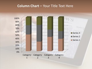 Touch Economic Crisis PowerPoint Template