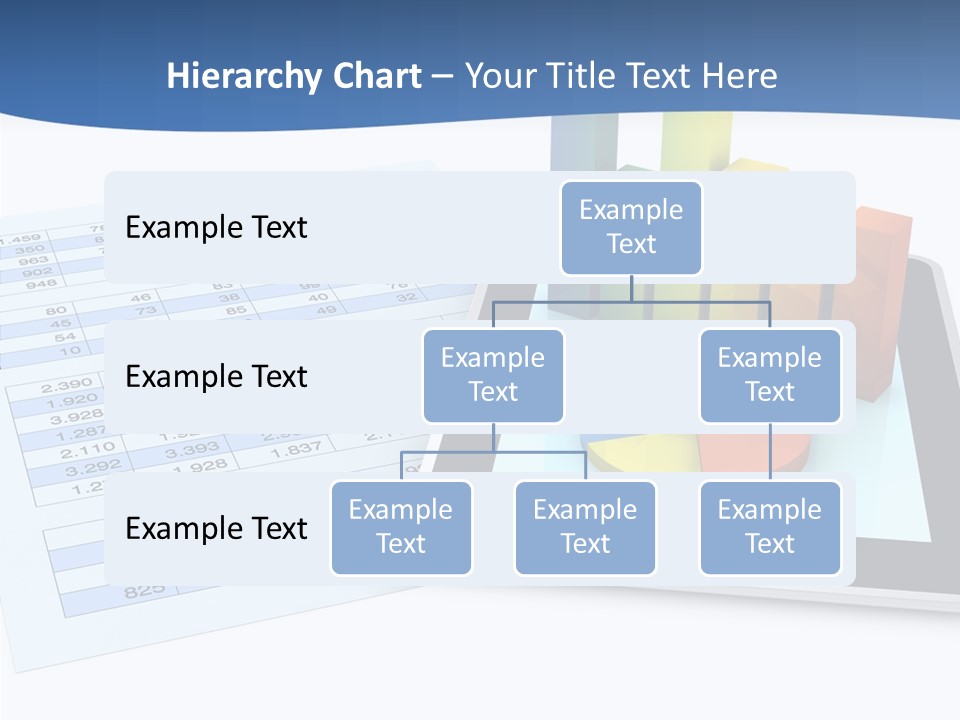 Blue Wireless Progress PowerPoint Template