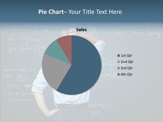 Work Standing Math PowerPoint Template