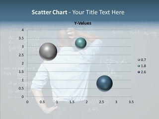 Work Standing Math PowerPoint Template