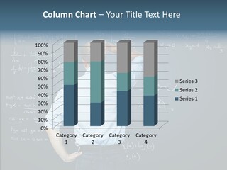 Work Standing Math PowerPoint Template