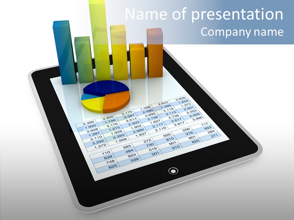 Office Touch Trading PowerPoint Template