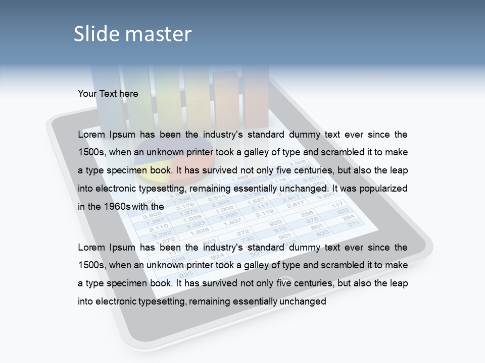 Office Touch Trading PowerPoint Template